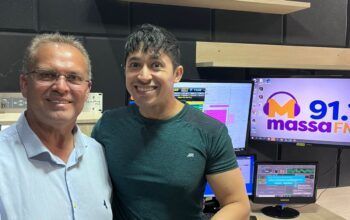 Bananinha, do SBT, agita a Massa FM Jaru e convida população para espetáculo imperdível do Circus Super Star hoje à noite
