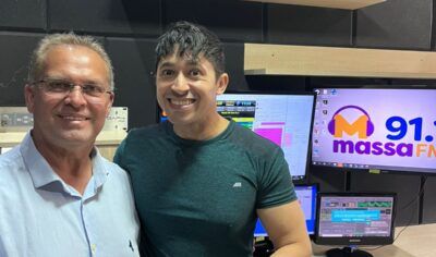 Bananinha, do SBT, agita a Massa FM Jaru e convida população para espetáculo imperdível do Circus Super Star hoje à noite
