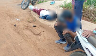 Jaru: Colisão entre motocicletas deixa dois feridos no Setor 07