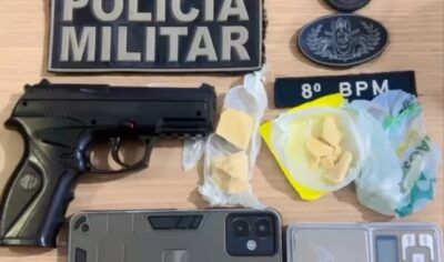 Jaru: Policia Militar desarticula ação do tráfico e prende suspeito ligado ao Comando Vermelho no setor 07