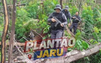 Machadinho D'Oeste: Operação policial reforça segurança após sinais de reocupação em área sob interdito proibitório