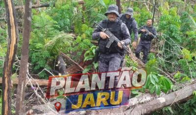 Machadinho D'Oeste: Operação policial reforça segurança após sinais de reocupação em área sob interdito proibitório