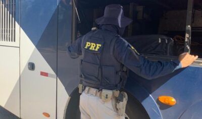 PRF em Rondônia apreende cocaína em transporte coletivo em Ji-Paraná