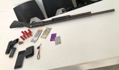 Dupla é presa após confronto com a PM e recuperação de motocicleta roubada em Campo Novo de Rondônia