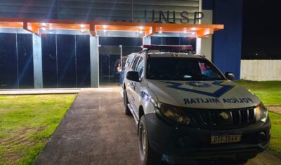 Discussão termina com prisão de homem armado em machadinho D'Oeste