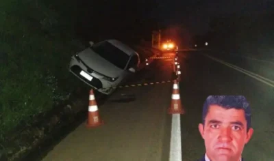 Jaru: Tenente-coronel aposentado de Ji-paraná morre após grave acidente na br-364 na curva da morte, em jaru