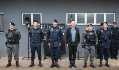 Batalhão de choque da PM de Rondônia tem novo Comandante