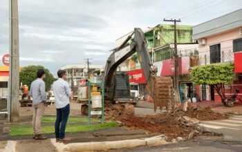 Prefeitura de Jaru dá início à duplicação da avenida Marechal Rondon; obra acontece da avenida JK até avenida Rio Branco e deve ter duração de 30 dias