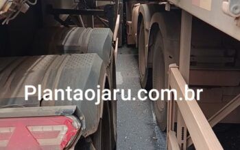 BR-364 registra mais um acidente entre carretas no trecho conhecido como "Curva da morte" em Jaru