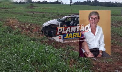 Vítima fatal de acidente na BR-364 próximo ao pedágio entre Ariquemes e Jaru é identificada