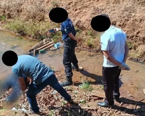 Homem é encontrado morto em córrego pelo próprio filho em Rondônia