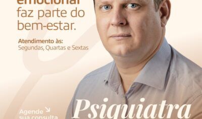 Saúde mental também é prioridade: Clin Med Jaru oferece acompanhamento psiquiátrico com Dr. Pérsio Colombo