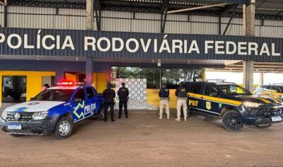 PRF em Rondônia, com apoio da PMRO, apreende mais de 160 KG de substância análoga à skunk no município de Alvorada D’Oeste