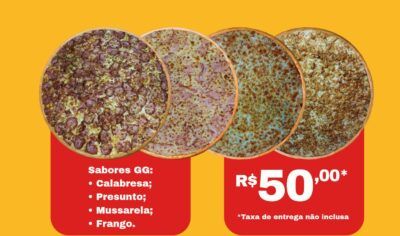 Atenção, Jaru! o patrão enlouqueceu na Nick Pizzaria: Pizza gg por apenas R$ 50 nesta sexta