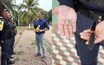 Estudante é apreendido com faca dentro de escola e polícia evita pior em RO