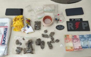 Jaru: Adolescente tenta fugir da PM, bate em viatura e acaba apreendido com drogas no setor 02