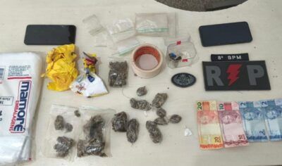 Jaru: Adolescente tenta fugir da PM, bate em viatura e acaba apreendido com drogas no setor 02
