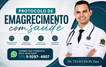 Dr. Thaylisson Davi ajuda pacientes a emagrecerem com segurança e qualidade de vida