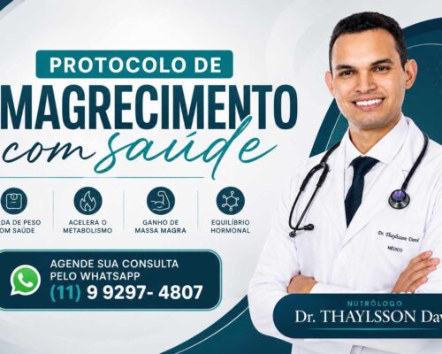 Dr. Thaylisson Davi ajuda pacientes a emagrecerem com segurança e qualidade de vida