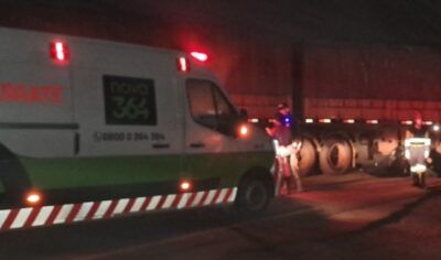 Fatal: Motociclista morre após colisão violenta com carreta na Br-364 trecho entre Ariquemes e Jaru