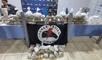 Polícia Militar apreende mais de 73 quilos de drogas durante operação em Porto Velho