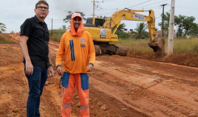 Governo de Rondônia e Prefeitura de Jaru retomam obras de pavimentação da Linha 625