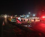 Jaru: Motorista com sinais de embriaguez perde controle de veículo, cai em ribanceira e foge do local na BR-364