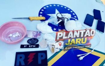 Jaru: Rádio Patrulha apreende drogas e fecha ponto de tráfico no setor 1A