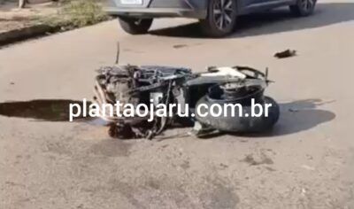 Motociclista de 24 anos não resiste após violenta colisão e morre no Hospital em Porto Velho