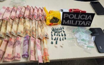 JI-PARANÁ: POLÍCIA MILITAR PRENDE SUSPEITO POR TRÁFICO DE DROGAS NO BAIRRO JK