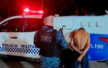 Polícia Militar prende foragido após perseguição e cerco tático em Ji-Paraná