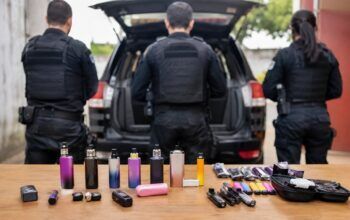 Jaru: Operação mira tráfico de drogas e cigarros eletrônicos nas proximidades de escolas no Município