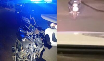 Jaru: Motociclista tenta escapar da Rádio Patrulha, ignora ordens de parada e acaba preso por direção perigosa e embriaguez