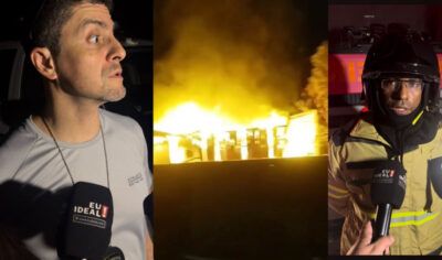 Corpo carbonizado é encontrado após incêndio destruir residência no bairro Habitar Brasil, em Cacoal