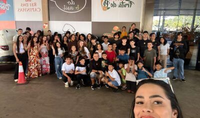 Projeto "conheça e Curta o Cinema": WS Associação leva 55 alunos para sessão de cinema em Ji-Paraná