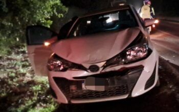 Jaru: Colisão traseira entre Toyota Yaris e Ford Ranger é registrada na BR-364 no KM 428