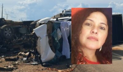 Servidora morre em acidente entre caminhonetes na BR-364, em RO
