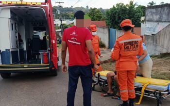 Jaru: Homem sofre convulsão em via pública e é socorrido pelos Bombeiros