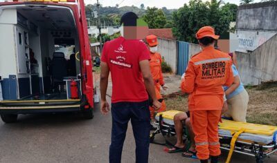 Jaru: Homem sofre convulsão em via pública e é socorrido pelos Bombeiros