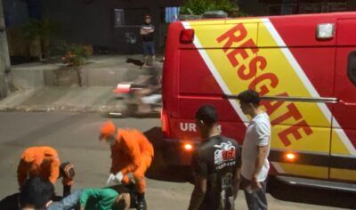 Jaru: Motociclista fica ferido após acidente no cruzamento da Princesa Isabel