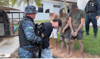 Mais de 276 kg de drogas são apreendidos e quatro suspeitos presos em Ji-Paraná