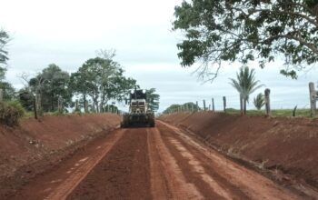 Prefeitura de Jaru finaliza patrolamento da Linha 632; equipe de obras segue com os trabalhos na Linha 614