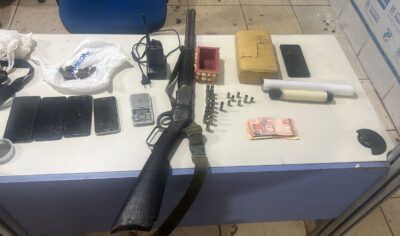 Operação integrada das Forças Táticas resulta na prisão de suspeito e apreensão de arma, munições e drogas no Residencial Orgulho do Madeira