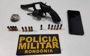 OURO PRETO DO OESTE: SUSPEITO DE HOMICÍDIO REAGE À ABORDAGEM DA PM, É CONTIDO E PRESO