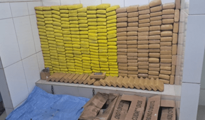 Operação apreende mais de 328 quilos de drogas e prende casal em Cacoal