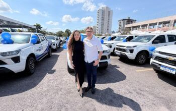 Prefeitura de Jaru recebe mais três novas caminhonetes; veículos serão utilizados pelas equipes da Secretaria de Desenvolvimento Social