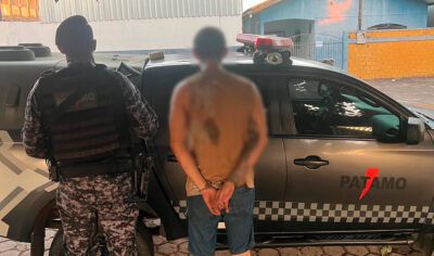 JI-PARANÁ: POLÍCIA MILITAR CUMPRE MANDADO DE PRISÃO E CAPTURA FORAGIDO DA JUSTIÇA NO CENTRO DA CIDADE