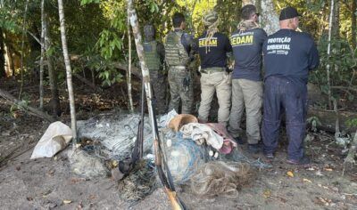 Operação IARA apreende armas, munições e petrechos utilizados em crimes ambientais no Rio Guaporé