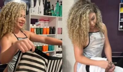 Atendimento com ou sem roupas: barbearia nudista de influenciadora repercute após cobrar até R$ 4 mil por cliente