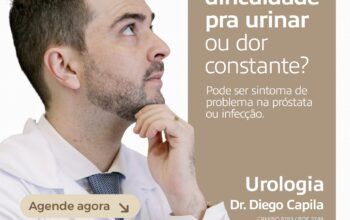 Dr. Diego Capila realiza atendimento em Urologia na ClinMed Jaru